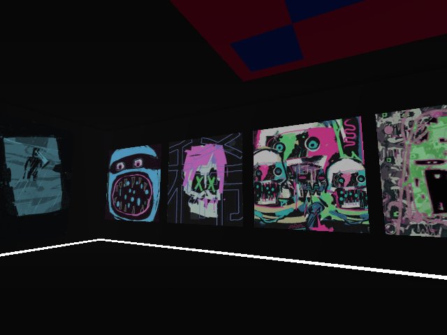 The ever amazing Xcopy at Morrow. I'm digging this space! so happy to be among such great talent! 

- x3r0ne