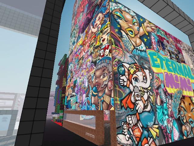 NY based Grafitti artist Shiro_one's solo exhibition "ETERNAL MIMI" is open today at marimosphere NFT Gallery Milan!!!