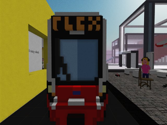 That last thing I saw before being run over by a Flex bus.
