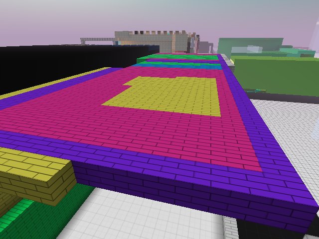 One of the most colorful roofs I've seen! A constantly updated collection of awesome CV roofs (rooves? LOL) would be a worthwhile OVER-taking.