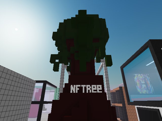 The NFTree. The only natural NFT museum in existence, located in beautiful downtown San Francisco.