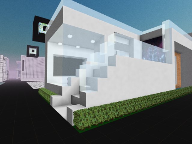 first couple hours just playing around and putting down blocks!