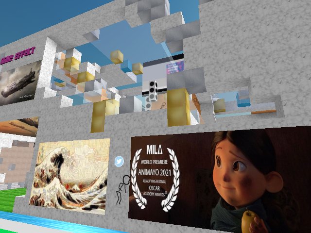 Showing Milafilm short clip at the #RareEffect fest vol 2 at Mavenarte Gallery..