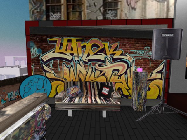 is this a graffiti real or maybe painted in VR?