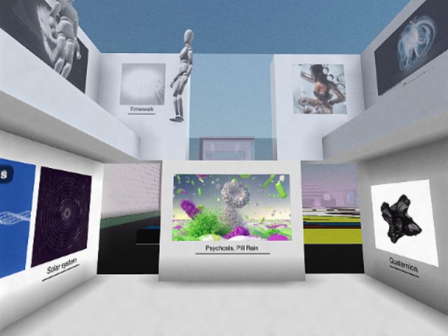 only for the next 5 hours, a work by famous art group that is currently on action at Superrare