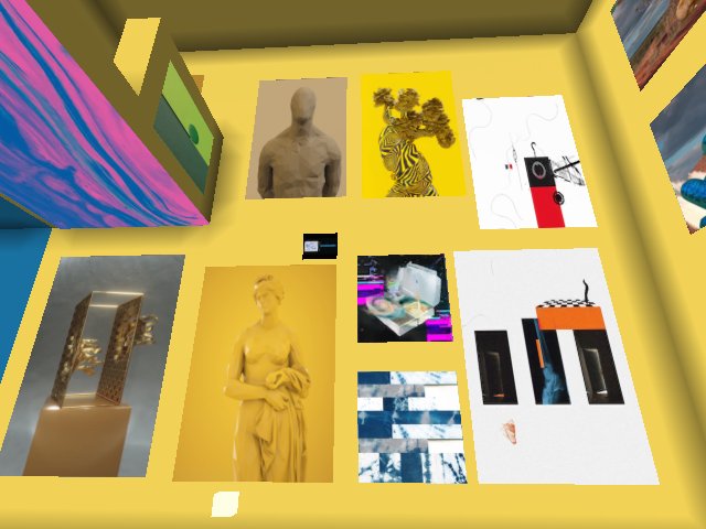 Artworks @ Rare Effect Vol 2 - all of these have NFTs have their own physical installations at Arroz Estudios in Lisbon!