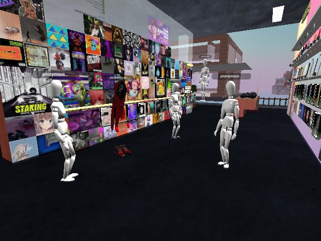 magic of the metaverse - ppl hear you talking while exploring and come join the convo - m33