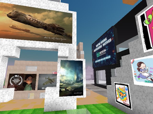 Carguin art + Aggretsuko + Milafilm at Mavenarte