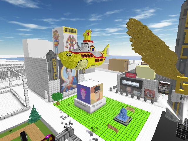 We all live in a Yellow Submarine.