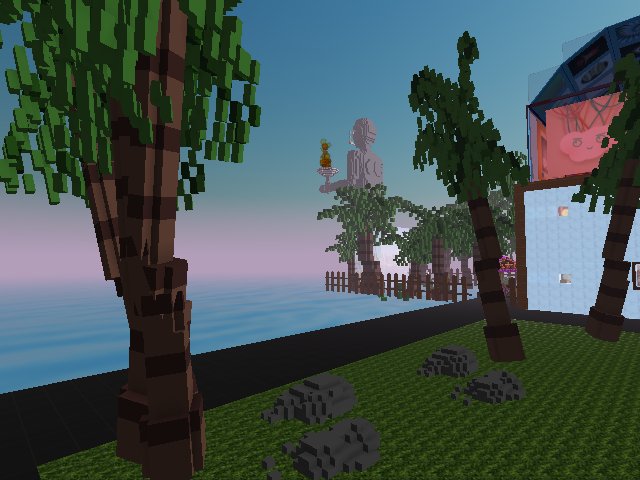 Hiro2049 L@ndScape Service : N Coastal Parkway : Cryptovoxels Parks & Recreation