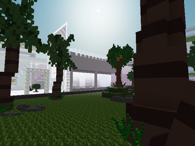 Milan Park : Cryptovoxels Parks & Recreation : Hiro2049 L@ndScape Service : 5 Via Giovanni Prati'