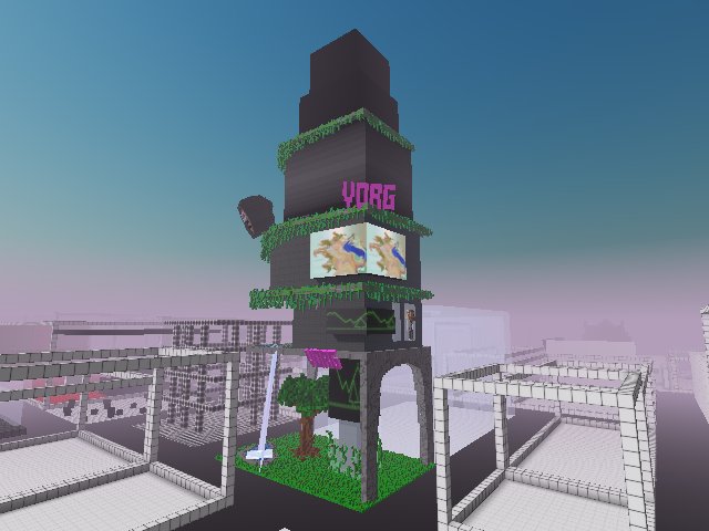 Our landscaping staff has been hard at work growing and trimming voxels.