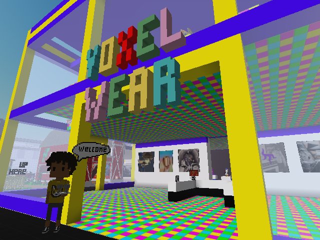 any voxelartists that don't have a parcel: We are an open store, feel free to reach out to present your collectibles and/or mint them to the Voxel Wear contract.