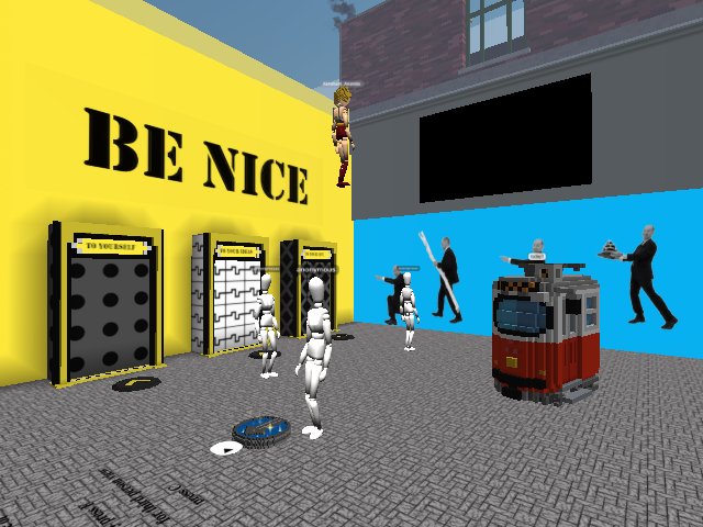 very last day of guido kucsko´s exhibition BE NICE @ DFC