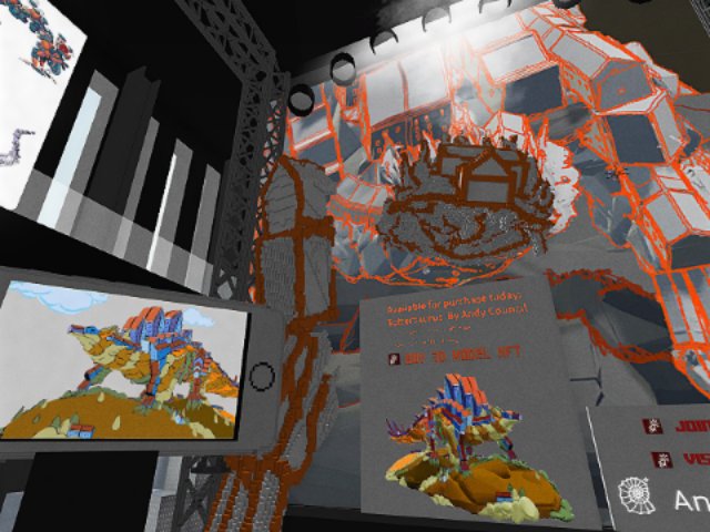 Andy Council from Tiltbrush to Blender (side-trip to MagicaVoxels) CryptoVoxels to you