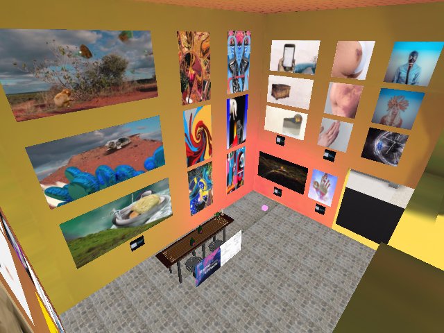 2 floors of amazing art, with Rare Effect NFT Festival