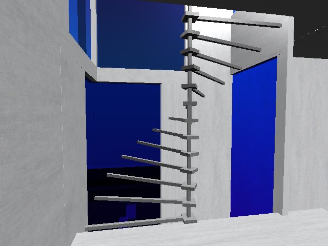 No bannister needed!