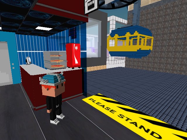 One of The Kidsbits is at Sky Terminal waiting to go to Digga's Seaside to ride the half pipe.