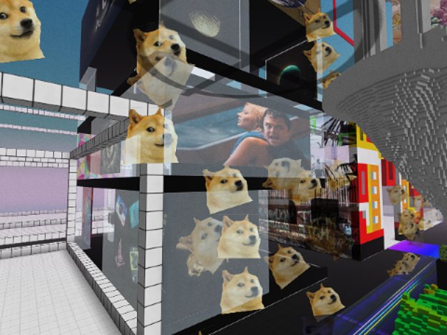 It is raining doge on the wolf of wall street.