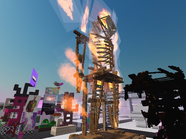 Burning man