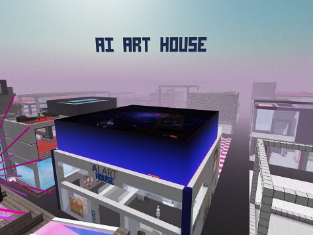 AI Art House Gallery is open.