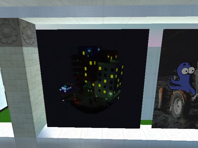My home in space @MoCAMuseum #NFT #cryptoart