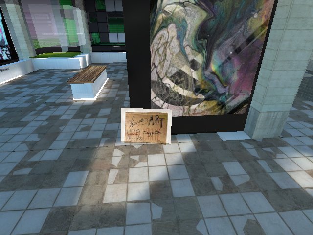 Looks like someone forgot their ART #MoCAMuseum #NFT #cryptoart