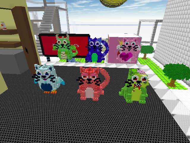 CryptoKitty voxels!