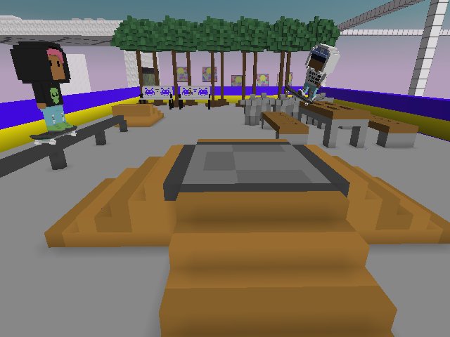 animated skate park in the making. Come and see Voxel Boards and kidsbits in action.