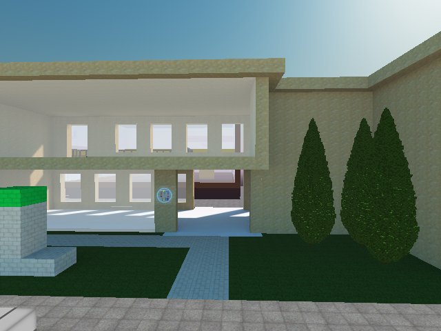 For rent in Oasis (4). This must be the main entrance.