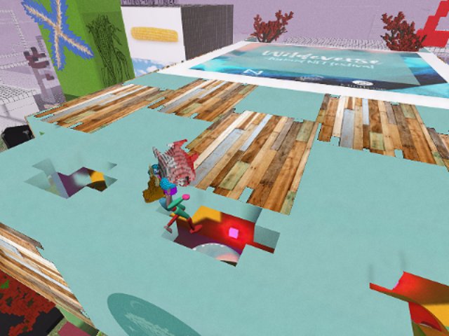 Building in progress @Wildeverse1 : portals room