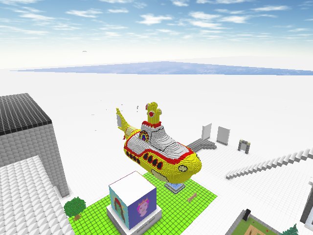Like being a child again, the yellow submarine ...