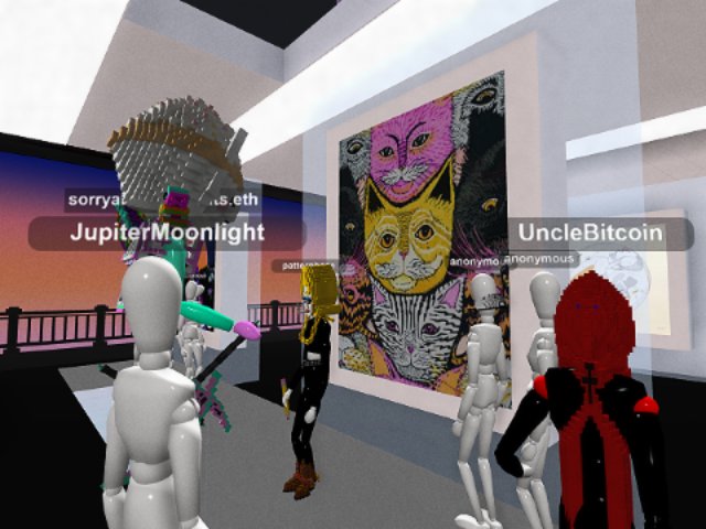 Patternbase explaining her piece