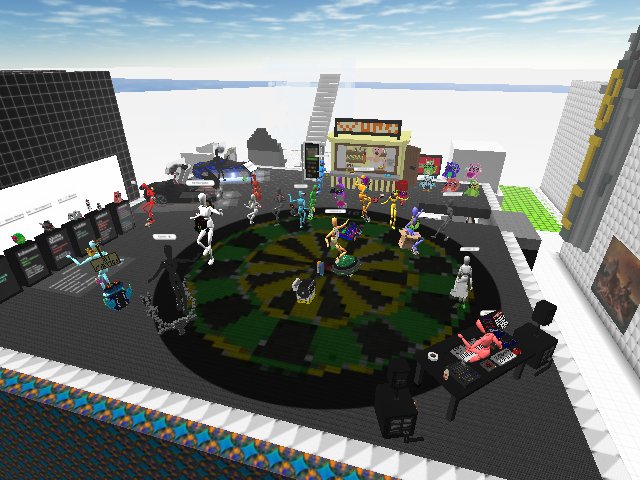 rooftop party