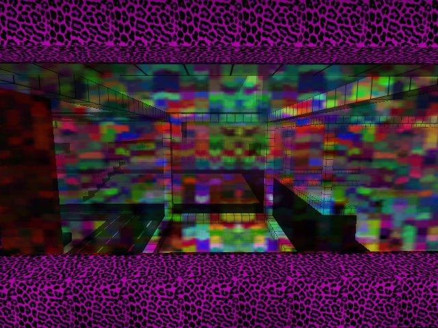 Null void with scraully puprle cheeta ....