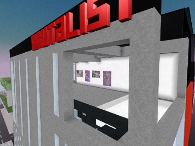 New gallery in the making @brutalist_eth