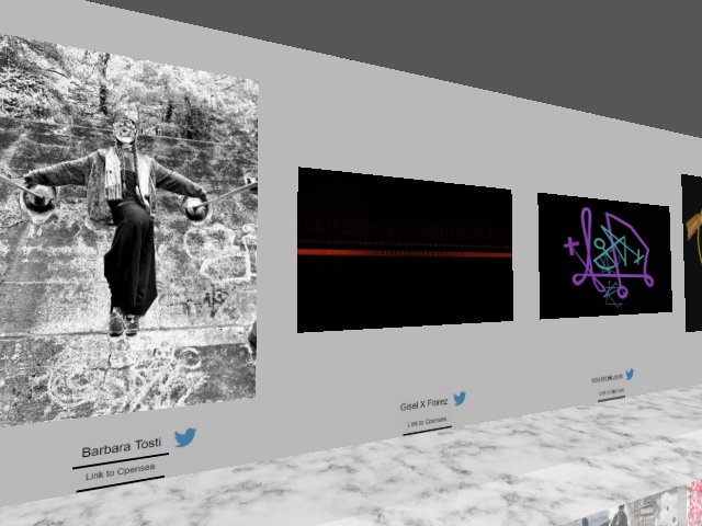 @spacedivers @GyselFlorez @oculardelusion on #mothersofethereum first exibition!