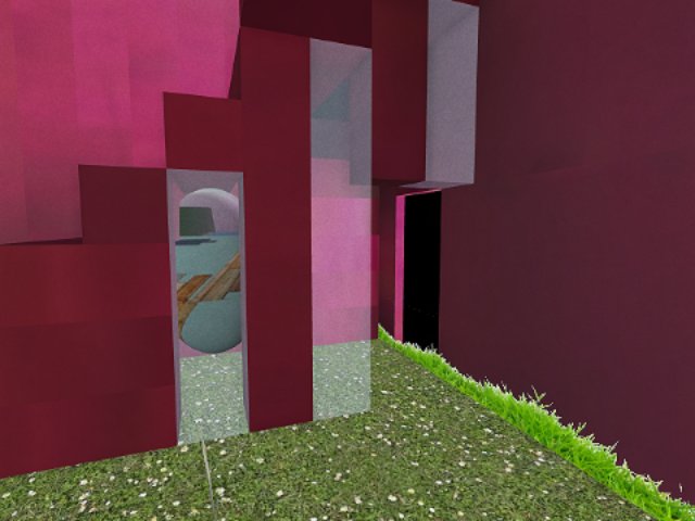 Building in progress: portal to the roof, exit to the maze @Wildeverse1