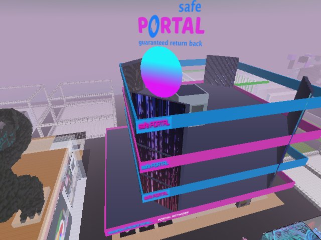 @thebeatminer 's New Build Starting at the safe Portal Center, Tokyo. A Mall with NFT Outlet Stores!!! Japanese style of course....