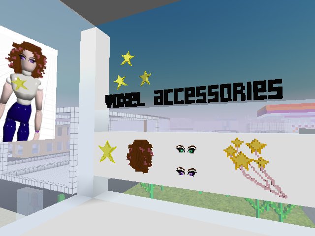 working on my accessories shop