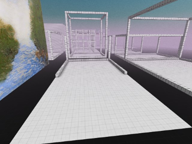 Two plots of land temporarily donated to the Cryptovoxels Park Service