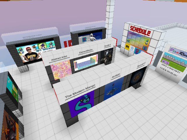 12 artists NFTs are on display in the PixaLyfe Community HUB, come take a look!