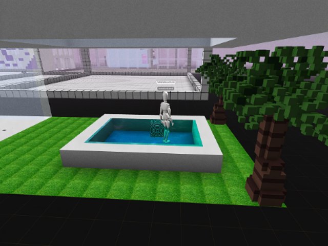 build a pool and people immediately jump in it.