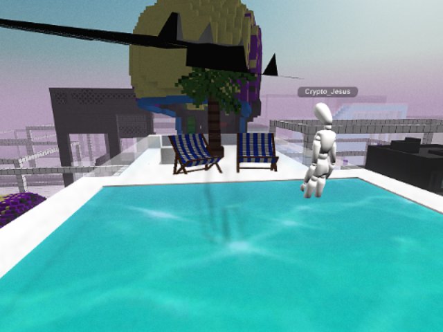 Jesus is in my pool....WTF!!!!!