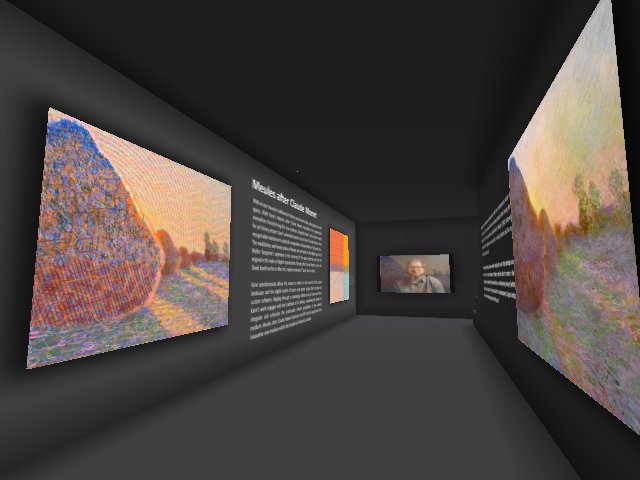 "Meules after Claude Monet" by Matt Kane