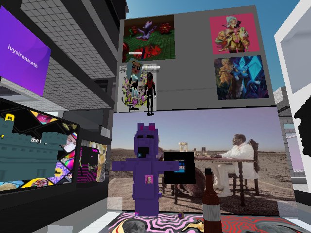 Stellabelle's was briefly in sandbox mode, took some pics right before it reverted.