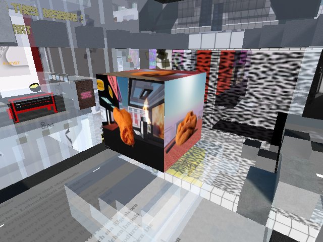 Video Cube @DFC ADRIFT exhibit
