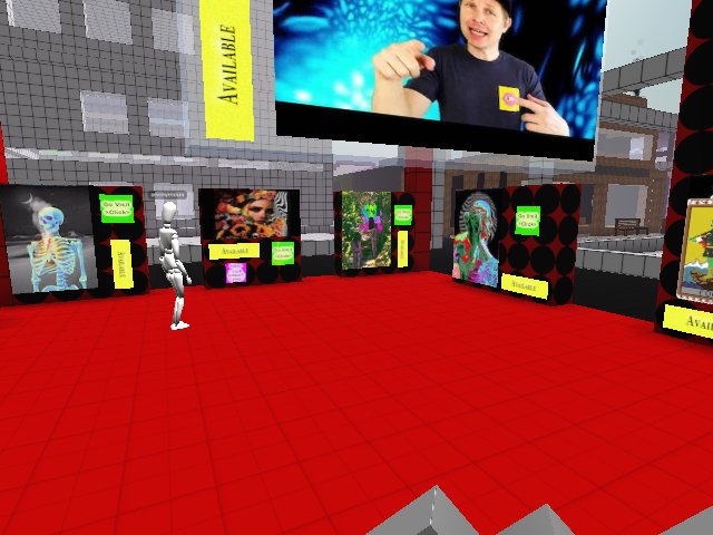 Happening Now ! Check main Cryptovoxels page, Events section for coordinates.