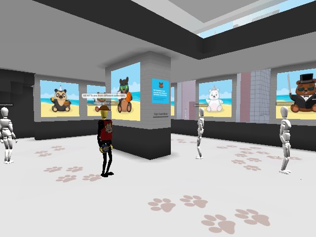 below the court gallery exhibition!
