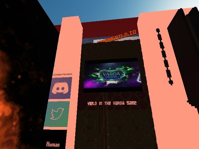 @humanguild new cryptvoxels parcel finally setup with all the info about the Varda game! see you for the NFT drop on July!